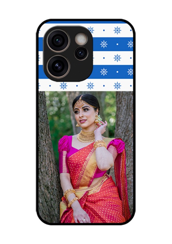 Oppo Reno 15C 5G Custom Glass Phone Case - Snow Pattern Design