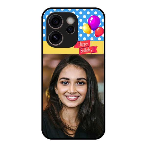 Oppo Reno 15C 5G Custom Glass Phone Case - Happy Birthday Design