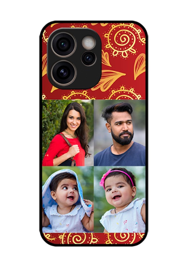 Oppo Reno 15C 5G Custom Glass Phone Case - 4 Image Traditional Design