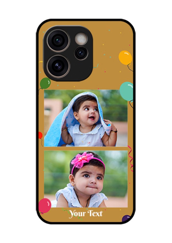 Oppo Reno 15C 5G Custom Glass Phone Case - Image Holder With Birthday Celebrations Design