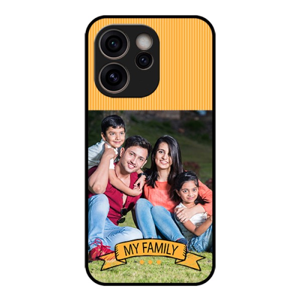 Oppo Reno 15C 5G Custom Glass Phone Case - My Family Design