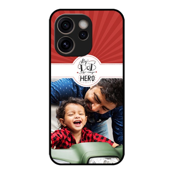 Oppo Reno 15C 5G Custom Glass Phone Case - My Dad Hero Design