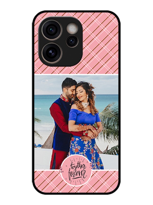 Custom Oppo Reno 15C 5G Custom Glass Phone Case - Together Forever Design