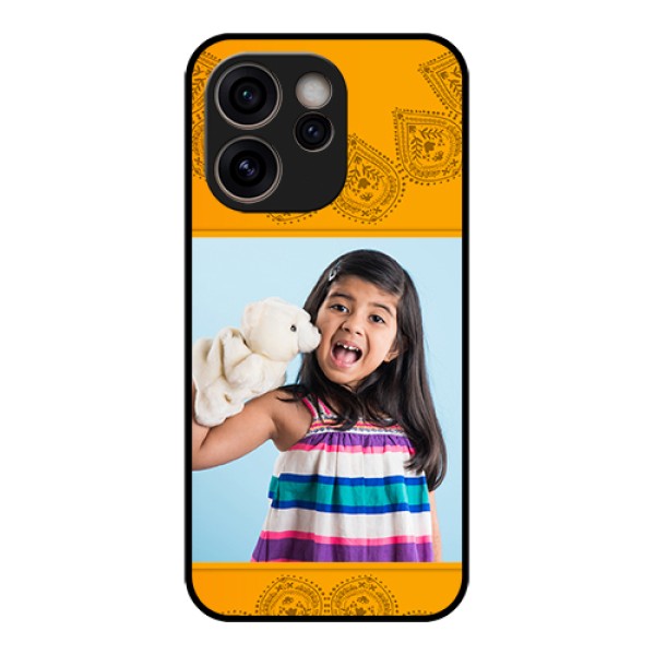 Oppo Reno 15C 5G Custom Glass Phone Case - Photo Wedding Design