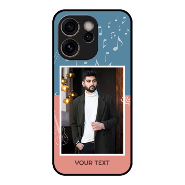 Oppo Reno 15C 5G Custom Glass Phone Case - With Color Musical Note Design Oppo Reno 15C 5G Custom Glass Phone Case - With Color Musical Note Design
