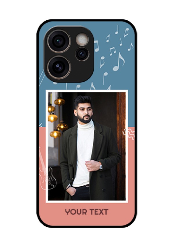 Oppo Reno 15C 5G Custom Glass Phone Case - With Color Musical Note Design