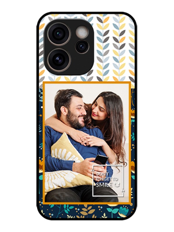 Custom Oppo Reno 15C 5G Custom Glass Phone Case - Pattern Design