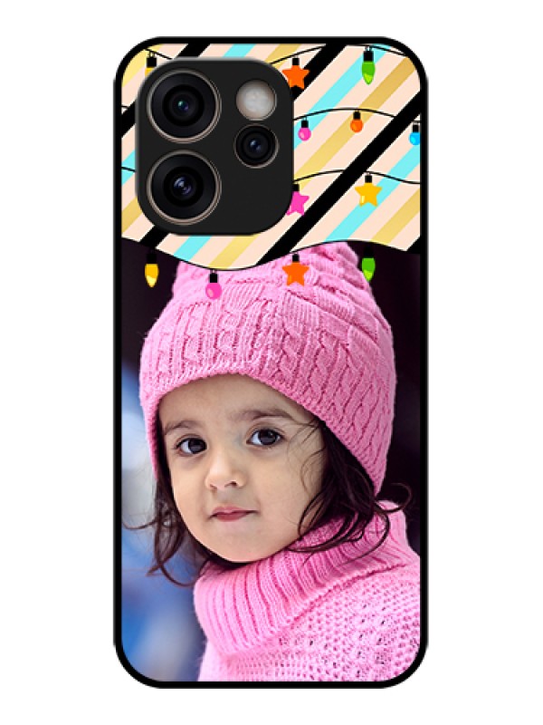 Custom Oppo Reno 15C 5G Custom Glass Phone Case - Lights Hanging Design