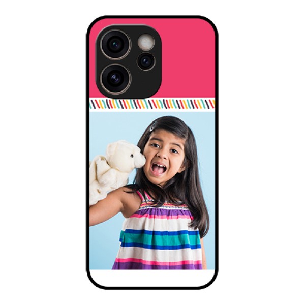 Oppo Reno 15C 5G Custom Glass Phone Case - Line Art Design