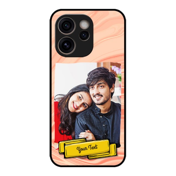 Oppo Reno 15C 5G Custom Glass Phone Case - Marble Texture Design