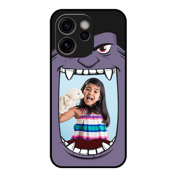 Oppo Reno 15C 5G Custom Glass Phone Case - Angry Monster Design
