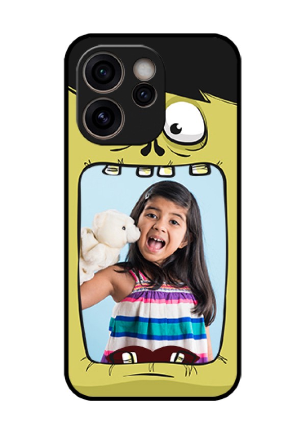 Oppo Reno 15C 5G Custom Glass Phone Case - Cartoon Monster Back Case Design