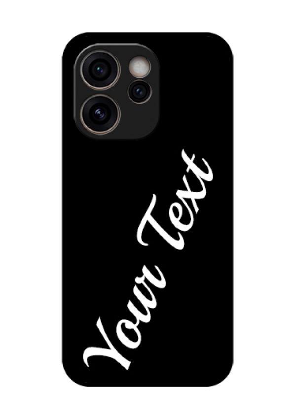 Oppo Reno 15C 5G Custom Glass Phone Case - With Your Name Design