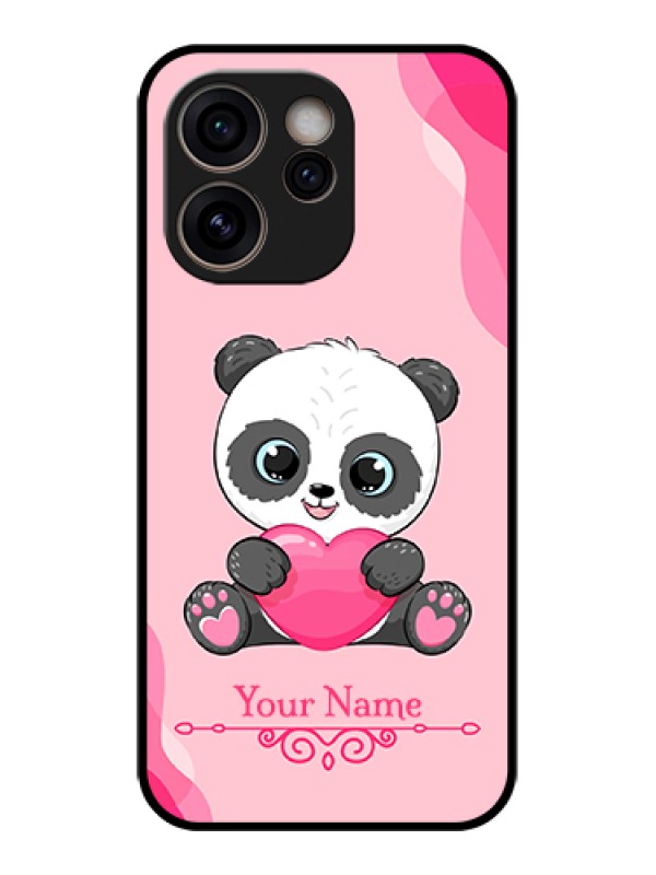 Custom Oppo Reno 15C 5G Custom Glass Phone Case - Cute Panda Design