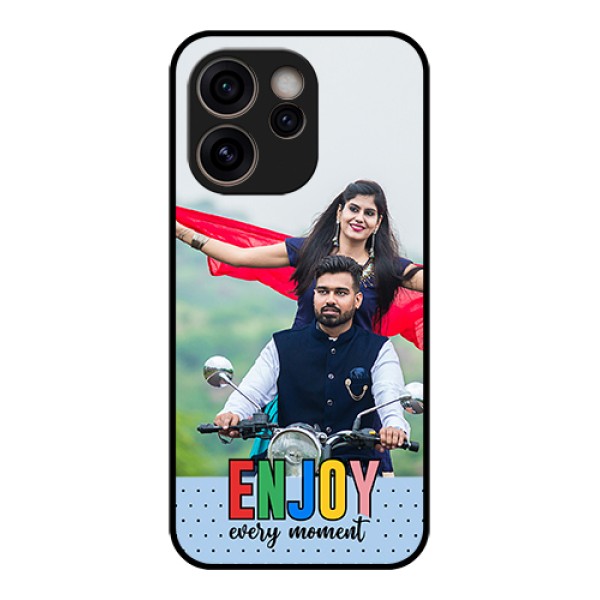 Oppo Reno 15C 5G Custom Glass Phone Case - Enjoy Every Moment Design