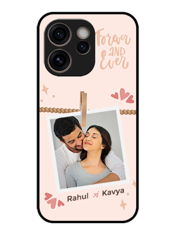 Custom Oppo Reno 15C 5G Custom Glass Phone Case - Forever And Ever Love Design