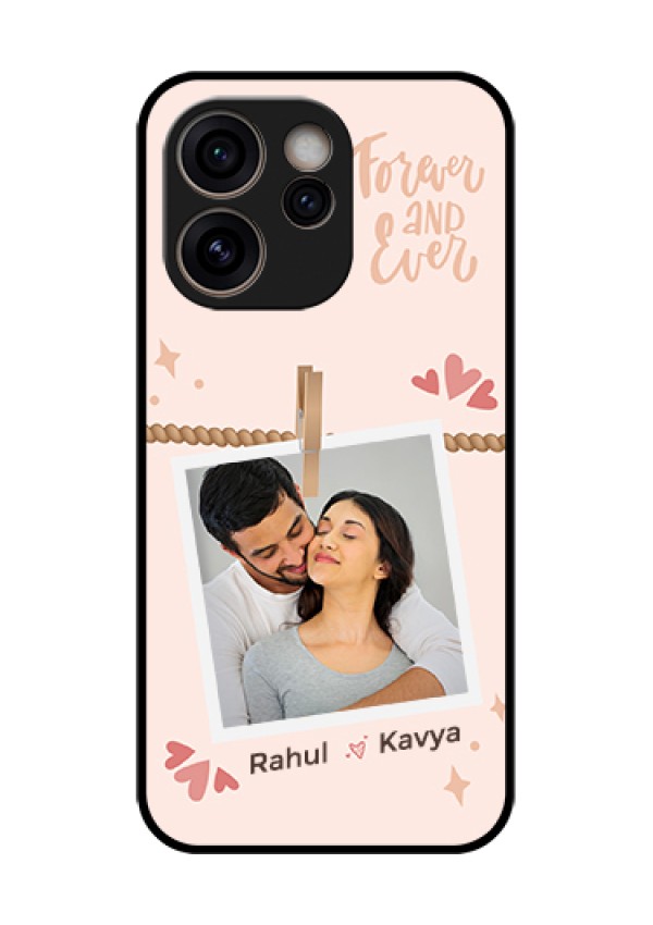 Oppo Reno 15C 5G Custom Glass Phone Case - Forever And Ever Love Design