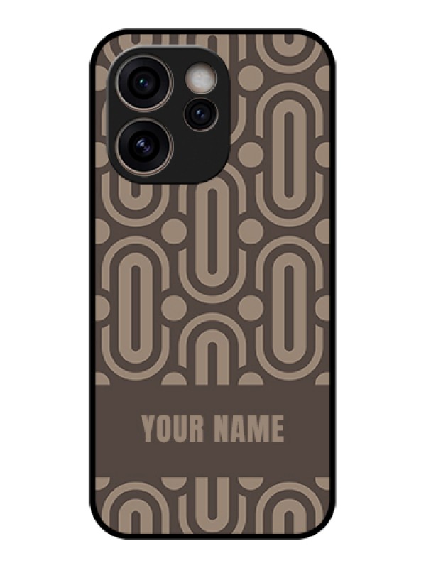 Custom Oppo Reno 15C 5G Custom Glass Phone Case - Captivating Zero Pattern Design