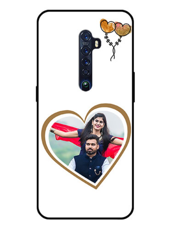 Custom Reno 2 Custom Glass Mobile Case  - You & Me Design