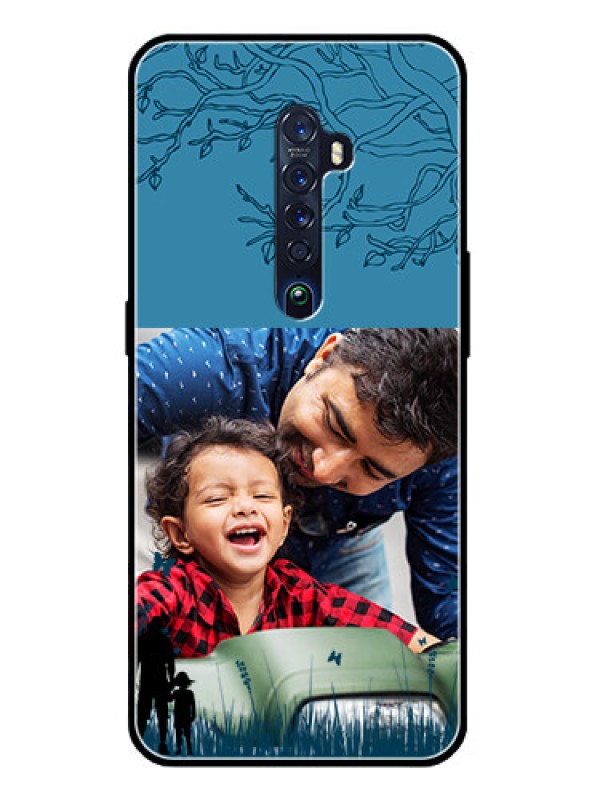 Custom Reno 2 Custom Glass Mobile Case  - Best dad design 