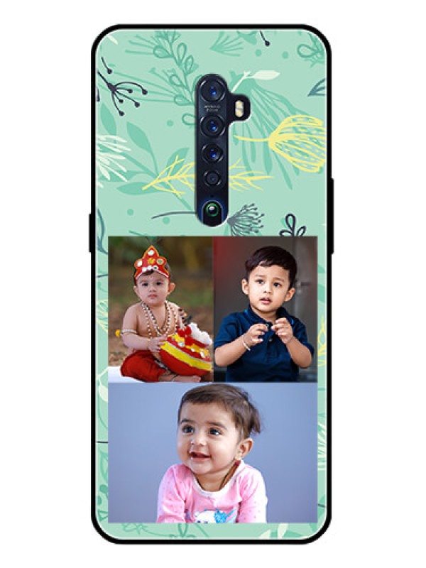 Custom Reno 2 Photo Printing on Glass Case  - Forever Family Design 