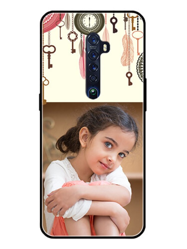 Custom Reno 2 Custom Glass Mobile Case  - Boho Style Design