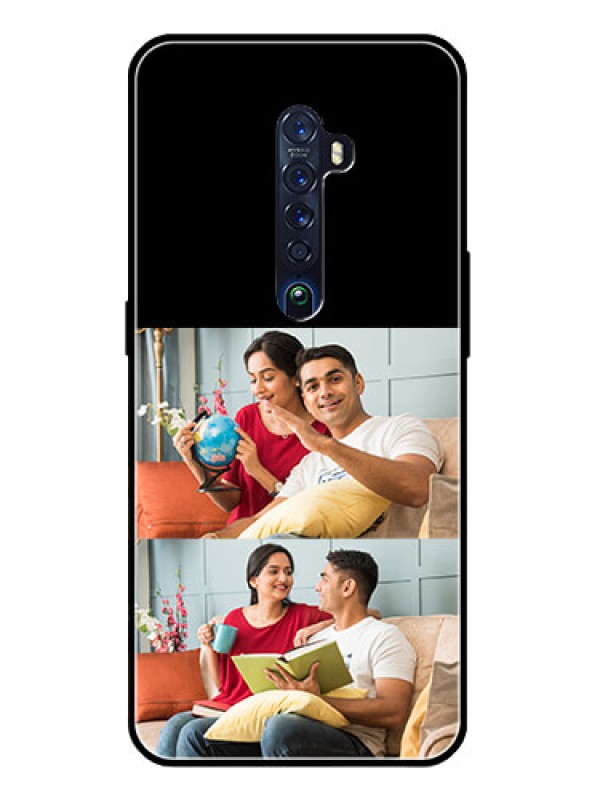 Custom Reno 2 2 Images on Glass Phone Cover