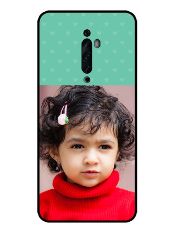 Custom Oppo Reno 2F Custom Glass Phone Case  - Lovers Picture Design