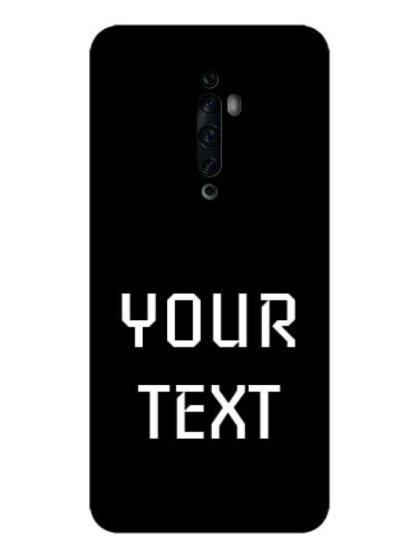 Custom Oppo Reno 2F Your Name on Glass Phone Case