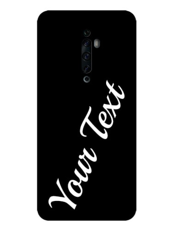 Custom Oppo Reno 2F Custom Glass Mobile Cover with Your Name