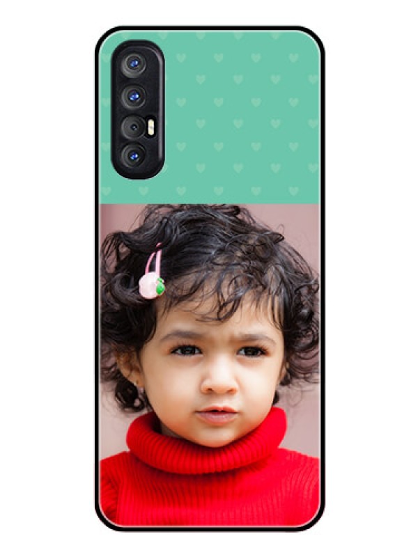 Custom Reno 3 Pro Custom Glass Phone Case  - Lovers Picture Design