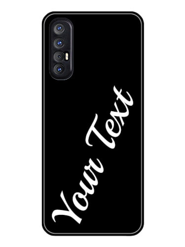 Custom Reno 3 Pro Custom Glass Mobile Cover with Your Name