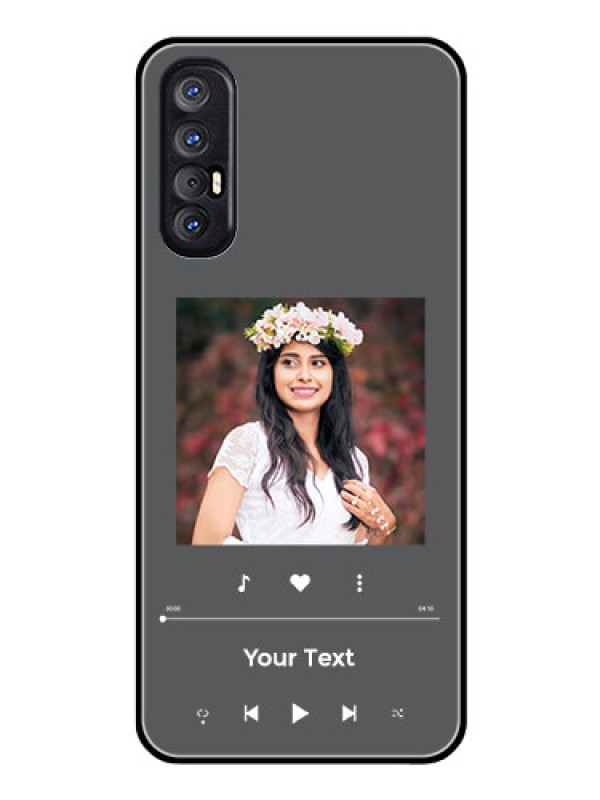 Custom Oppo Reno 3 Pro Custom Glass Mobile Case - Play The Music Design