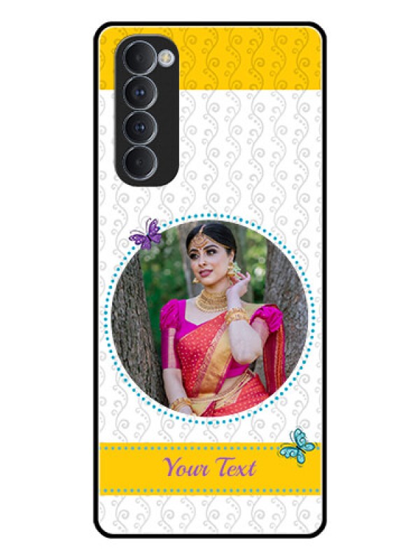 Custom Oppo Reno 4 Pro Custom Glass Mobile Case  - Girls Premium Case Design