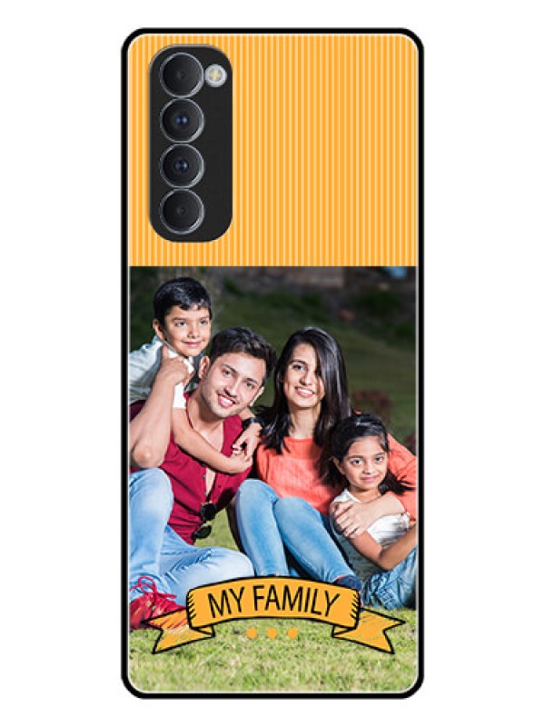 Custom Oppo Reno 4 Pro Custom Glass Phone Case  - My Family Design