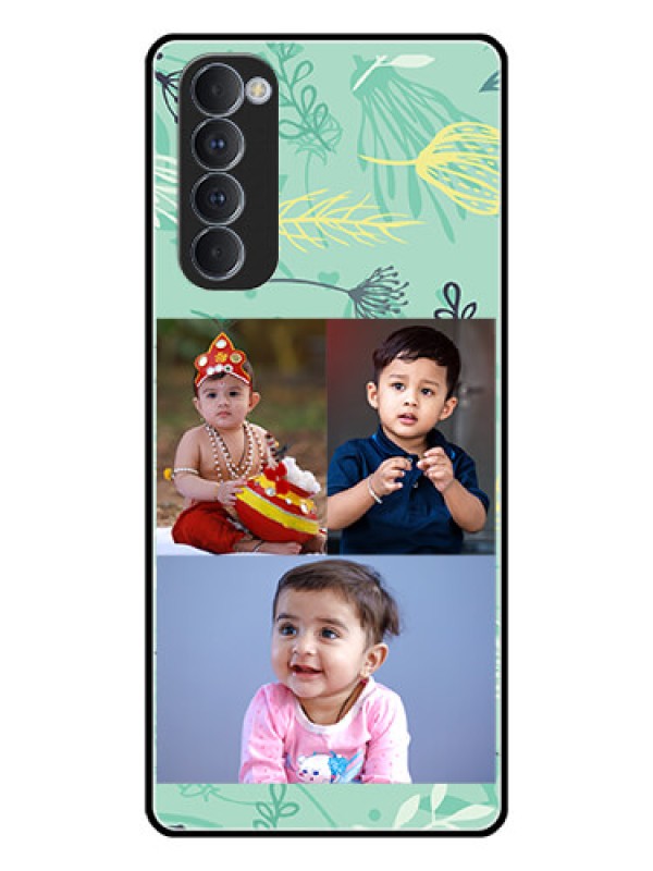 Custom Oppo Reno 4 Pro Photo Printing on Glass Case  - Forever Family Design 