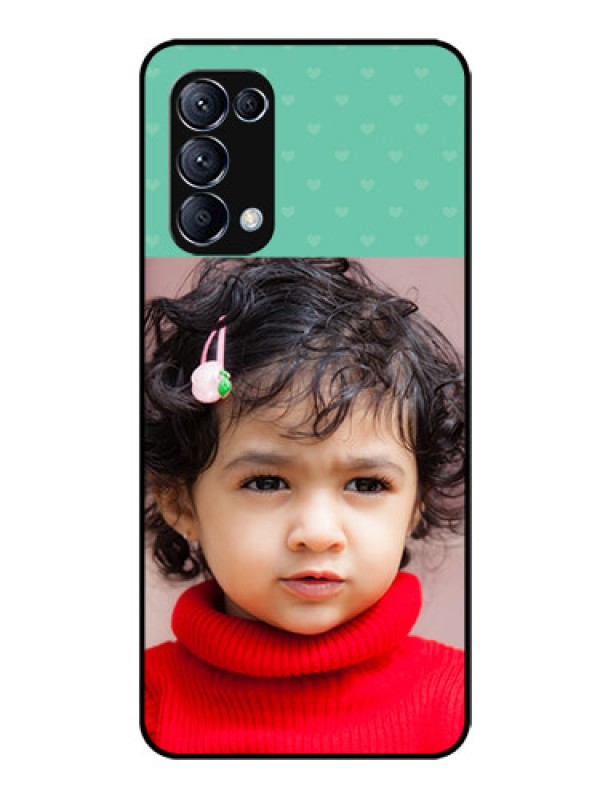 Custom Reno 5 Pro 5G Custom Glass Phone Case  - Lovers Picture Design