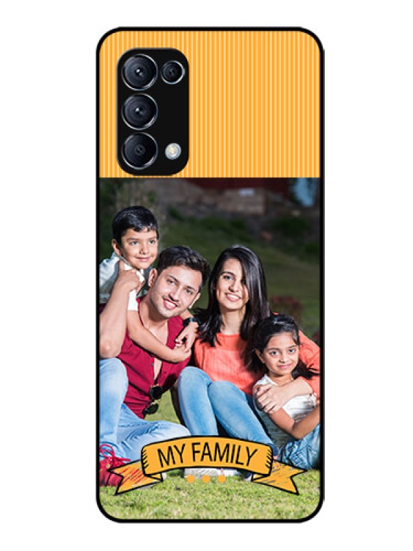 Custom Reno 5 Pro 5G Custom Glass Phone Case  - My Family Design