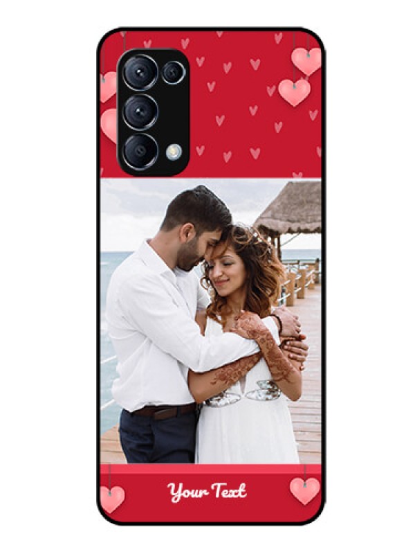 Custom Reno 5 Pro 5G Custom Glass Phone Case  - Valentines Day Design