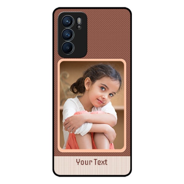 Reno 6 5G Custom Glass Phone Case - Simple Pic Upload Design Reno 6 5G Custom Glass Phone Case - Simple Pic Upload Design