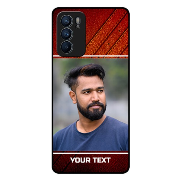 Reno 6 5G Personalized Glass Phone Case - Leather Phone Case Design Reno 6 5G Personalized Glass Phone Case - Leather Phone Case Design
