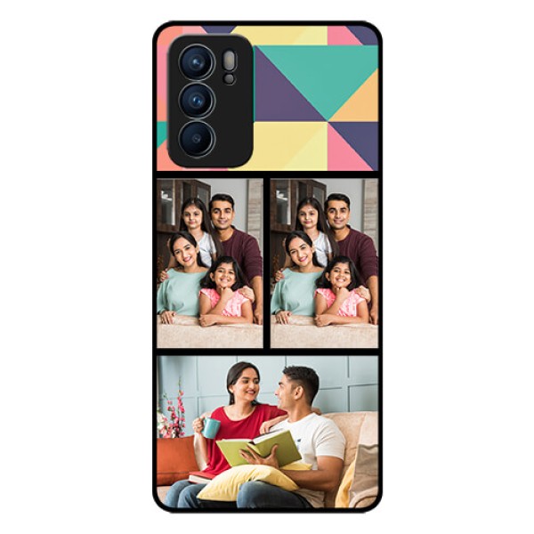 Reno 6 5G Custom Glass Phone Case - Bulk Pic Upload Design Reno 6 5G Custom Glass Phone Case - Bulk Pic Upload Design