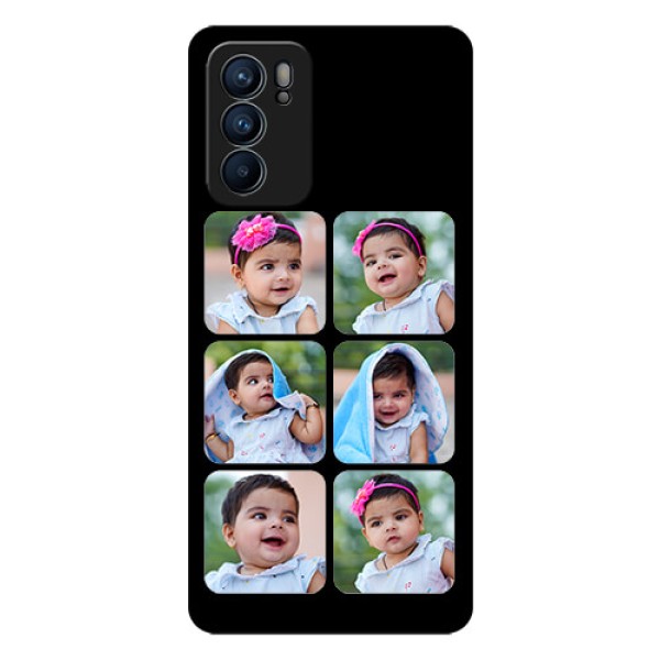 Reno 6 5G Photo Printing on Glass Case - Multiple Pictures Design Reno 6 5G Photo Printing on Glass Case - Multiple Pictures Design