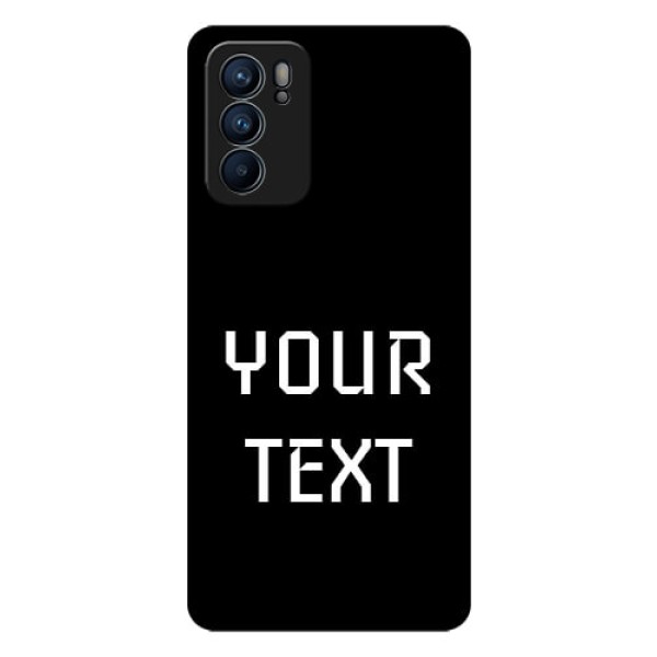 Reno 6 5G Your Name on Glass Phone Case