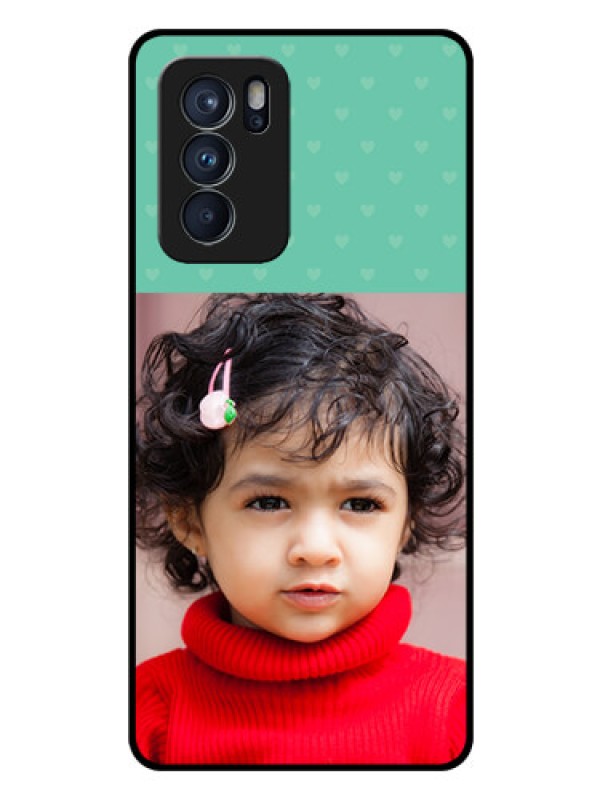 Custom Reno 6 Pro 5G Custom Glass Phone Case - Lovers Picture Design