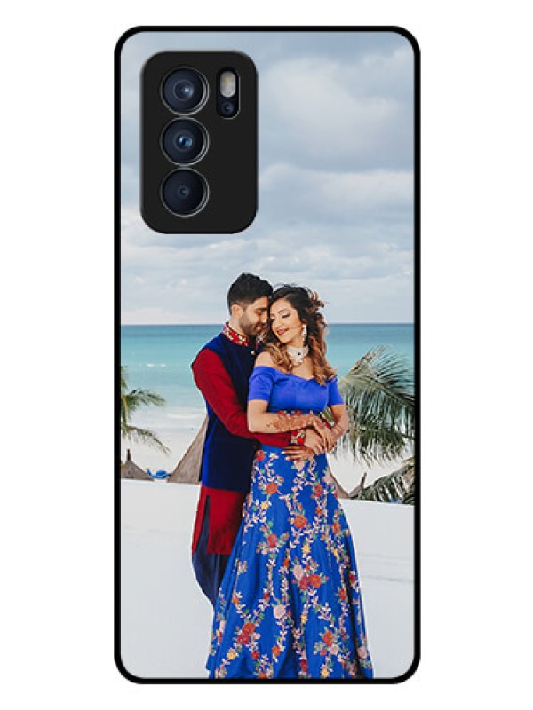 Custom Reno 6 Pro 5G Photo Printing on Glass Case - Upload Full Picture Design