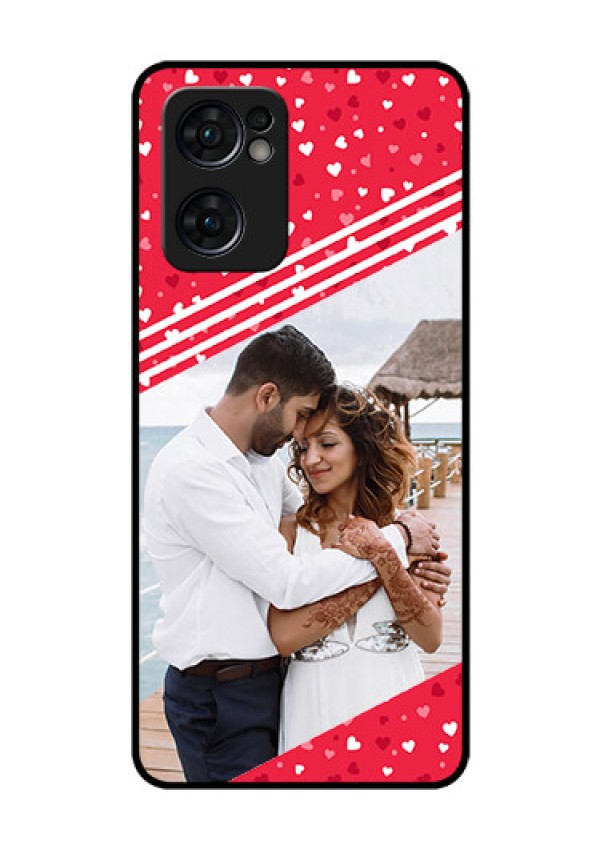Reno 7 5G Custom Glass Mobile Case - Valentines Gift Design