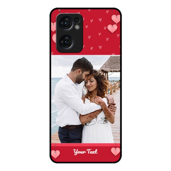 Reno 7 5G Custom Glass Phone Case - Valentines Day Design Reno 7 5G Custom Glass Phone Case - Valentines Day Design