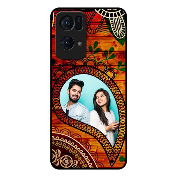 Oppo Reno 7 Pro 5G Personalized Glass Phone Case - Abstract Colorful Design Oppo Reno 7 Pro 5G Personalized Glass Phone Case - Abstract Colorful Design