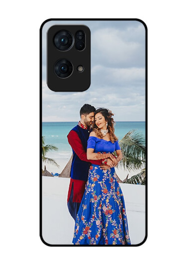 Oppo Reno 7 Pro 5G Photo Printing on Glass Case - Upload Full Picture Design